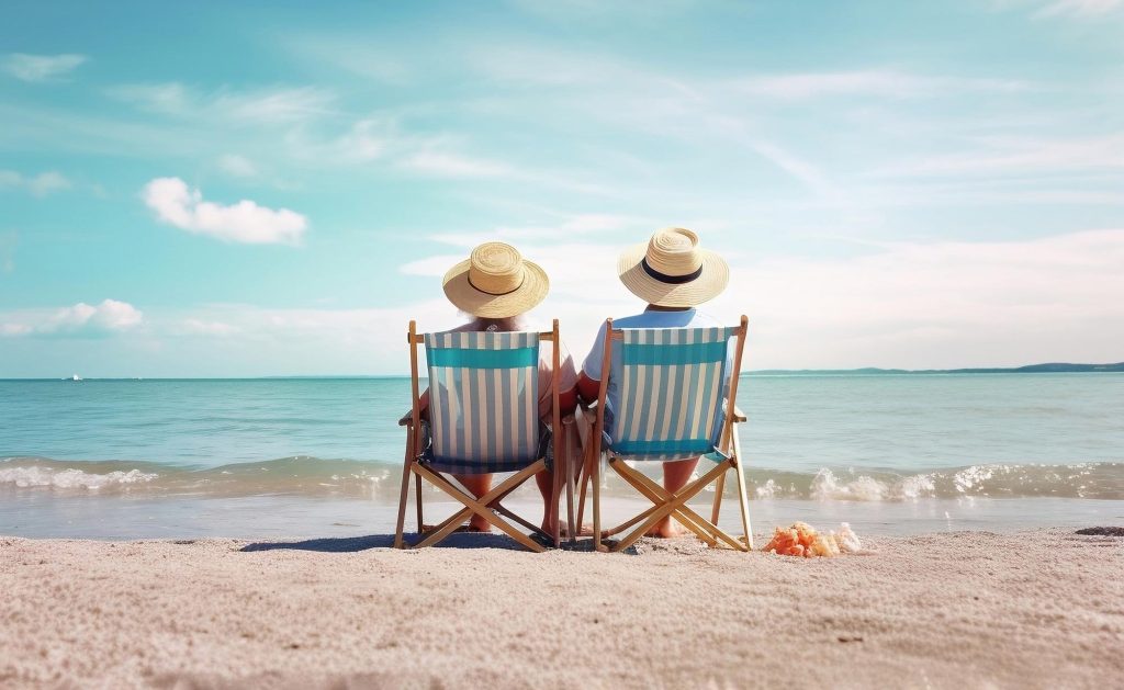 Renishaw_Hills_senior-couple-enjoying-relaxing-beach-vacation